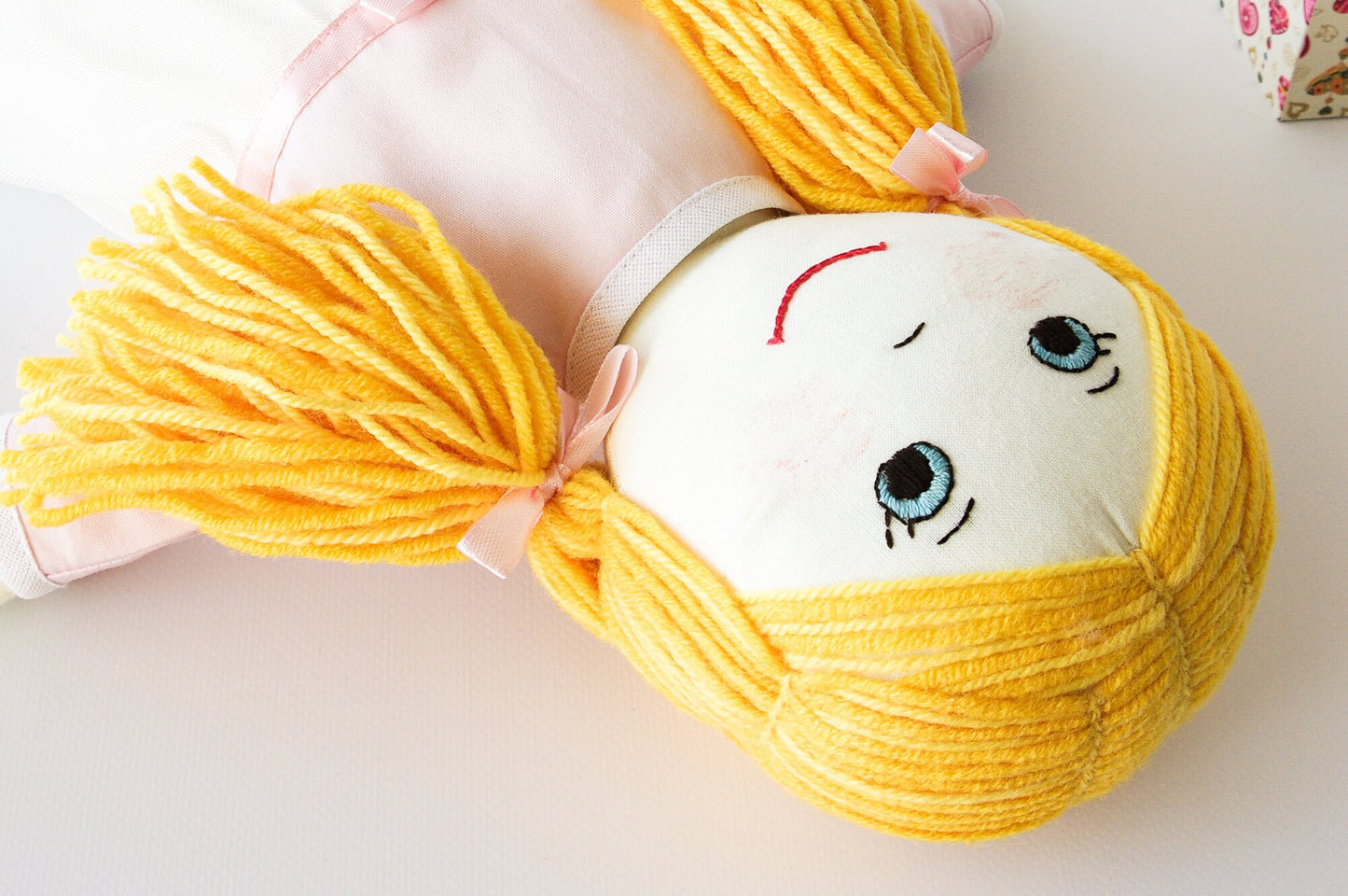 Handmade Ballerina Cloth Rag Doll Soft Toy