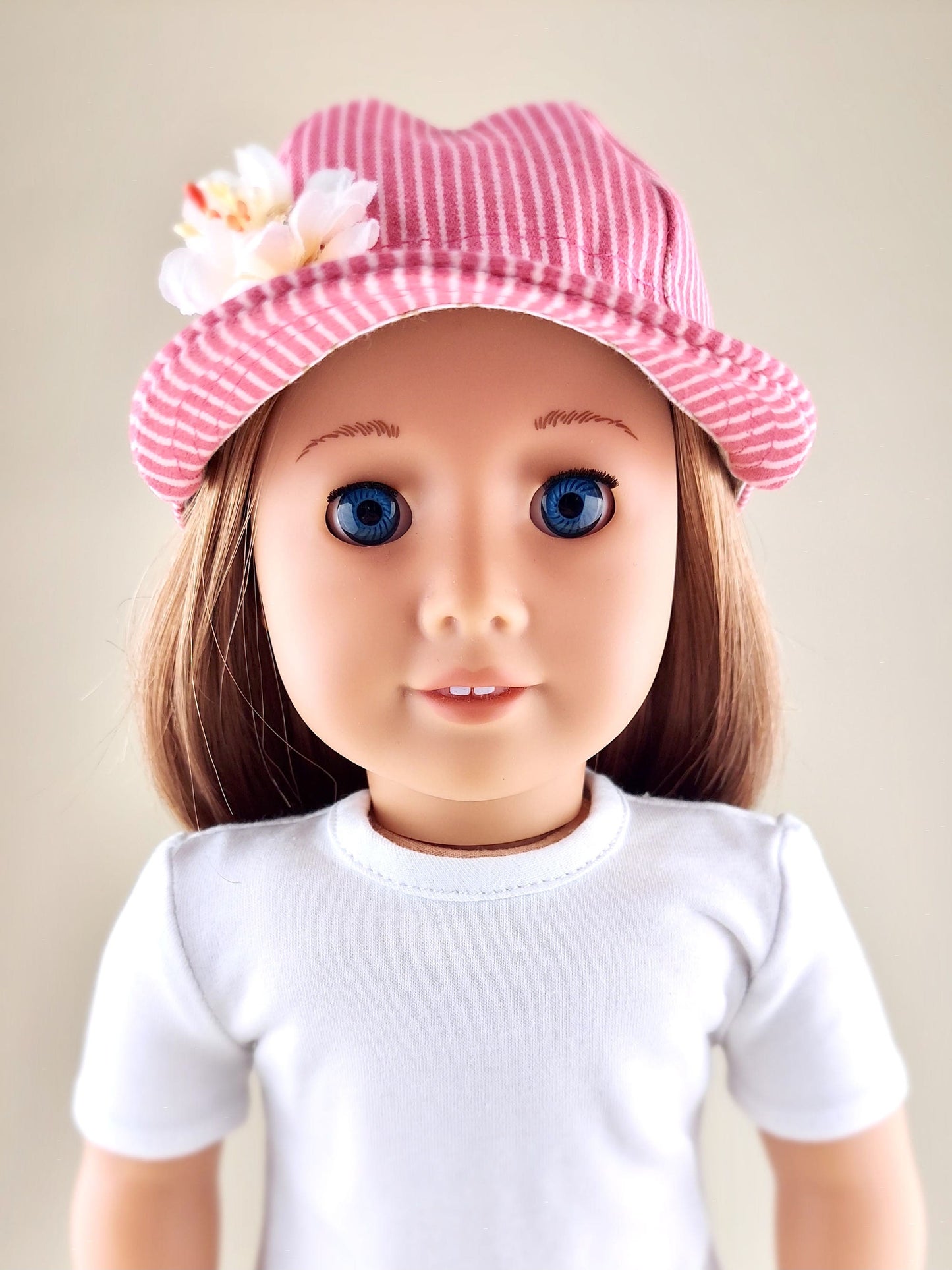 American Girl Doll Denim Baseball Cap