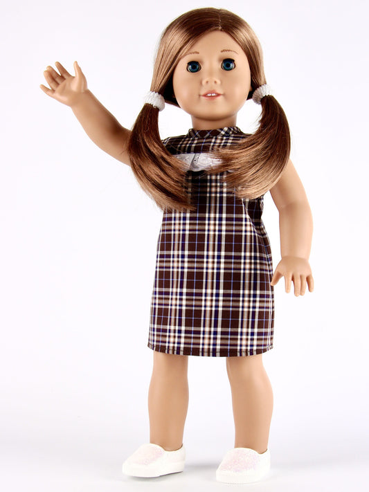 American Girl Doll Clothes Sleeveless Summer Dress 18 inch Doll Clothes