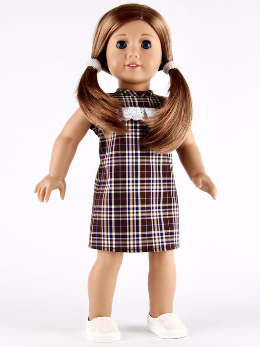 American Girl Doll Clothes Sleeveless Summer Dress 18 inch Doll Clothes