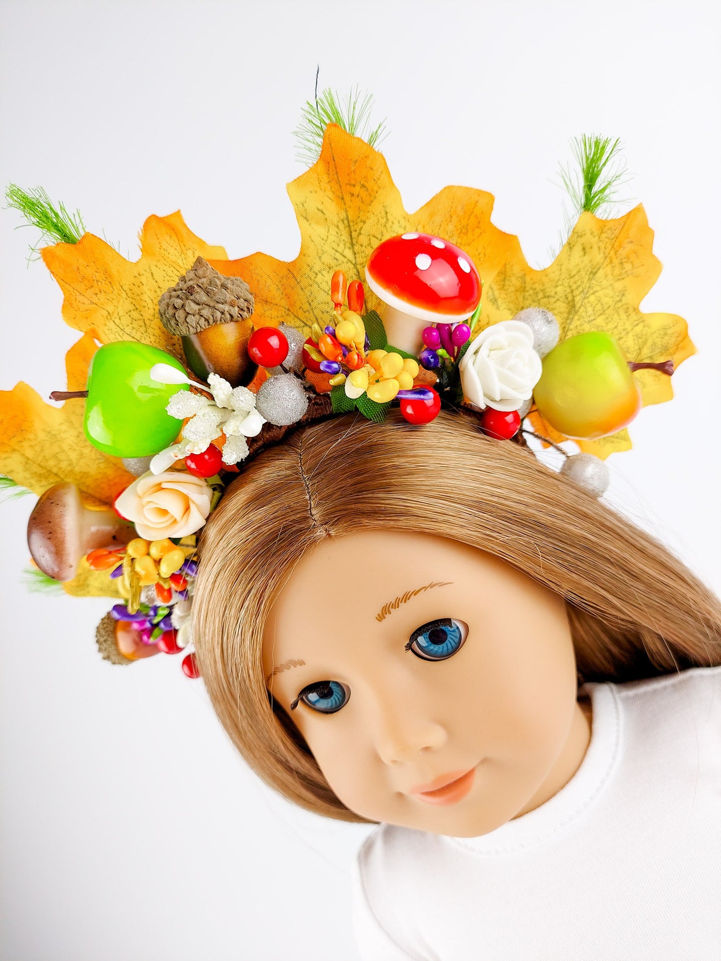 American Girl Doll Fall Wreath