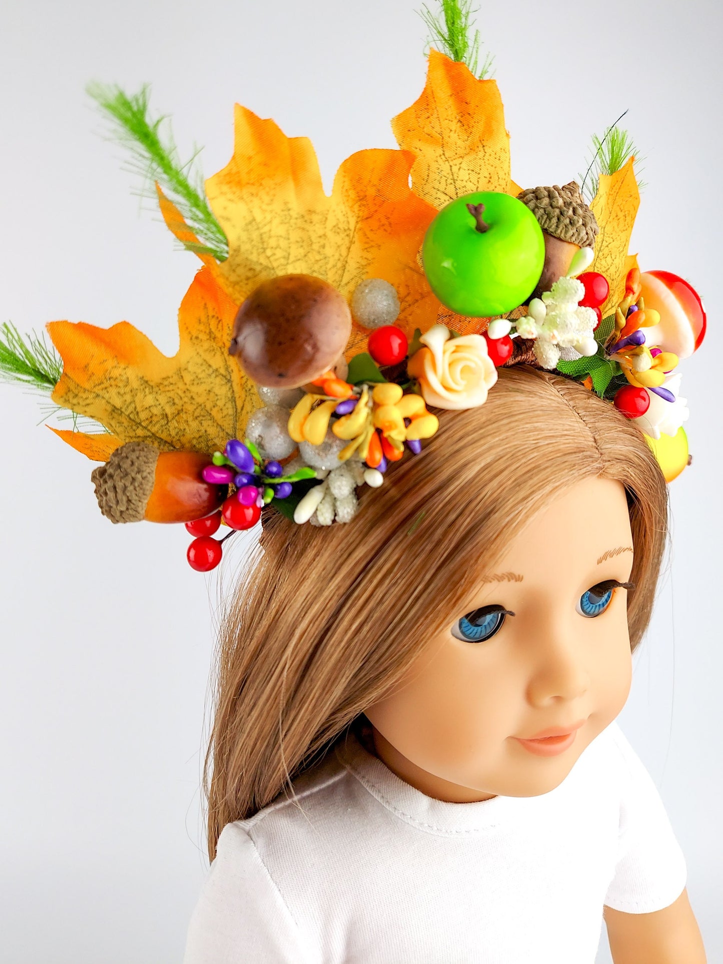 American Girl Doll Fall Wreath