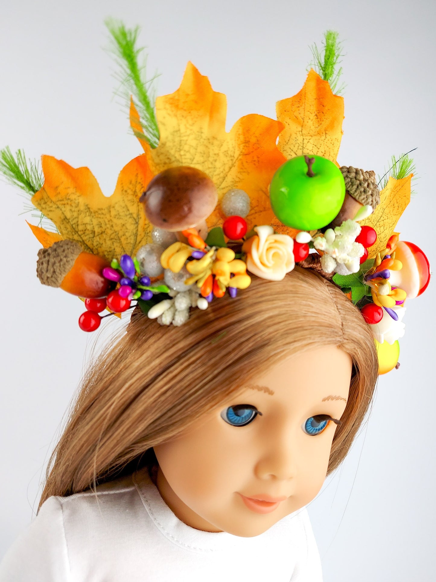 American Girl Doll Fall Wreath